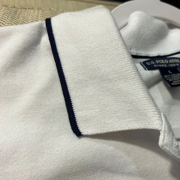 US Polo Associaition size Large Patriotic polo shirt - Picture 4 of 11